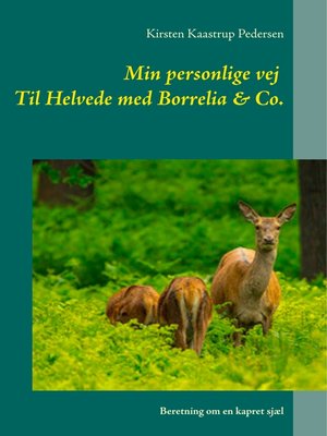 cover image of Min personlige vej  Til Helvede med Borrelia & Co.